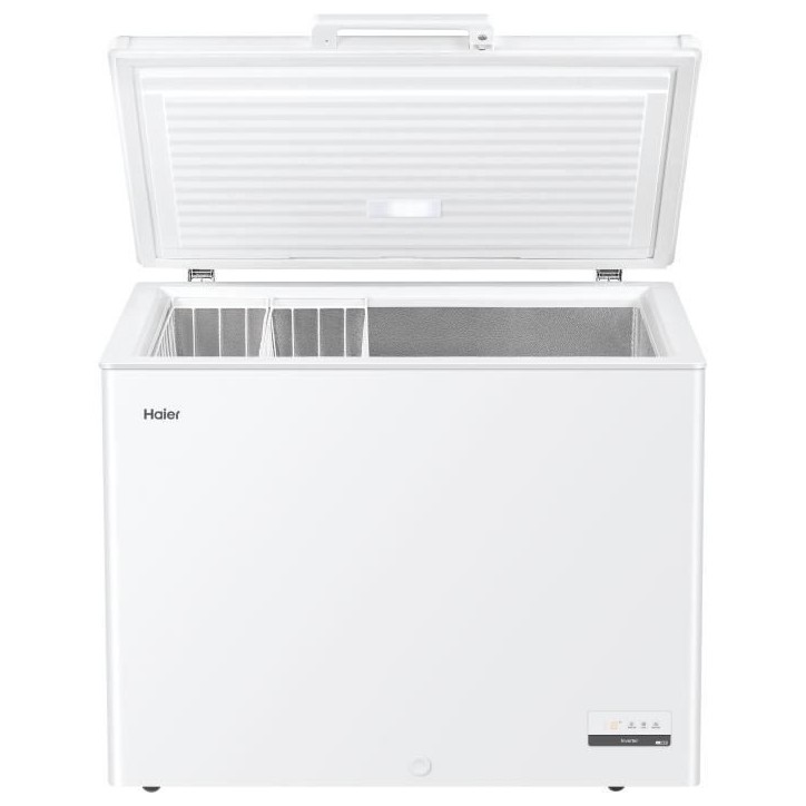Congélateur coffre - HAIER - Series 5 HCE301E - Classe E - 300 L - 89,5 x 111 x 62 cm - Blanc Congélateur coffre - HAIER - Series 5 HCE301E - Classe E - 300 L - 89,5 x 111 x 62 cm - Blanc