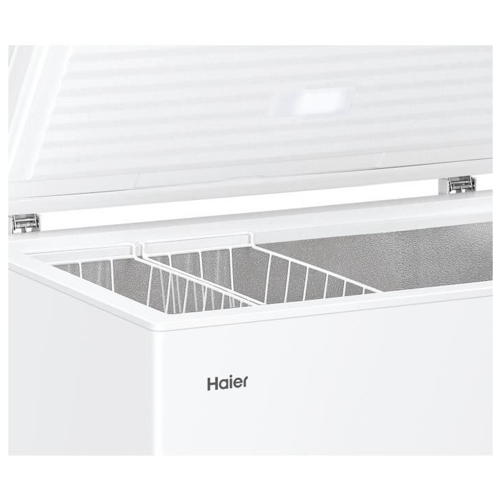 Congélateur coffre - HAIER - Series 5 HCE301E - Classe E - 300 L - 89,5 x 111 x 62 cm - Blanc Congélateur coffre - HAIER - Series 5 HCE301E - Classe E - 300 L - 89,5 x 111 x 62 cm - Blanc
