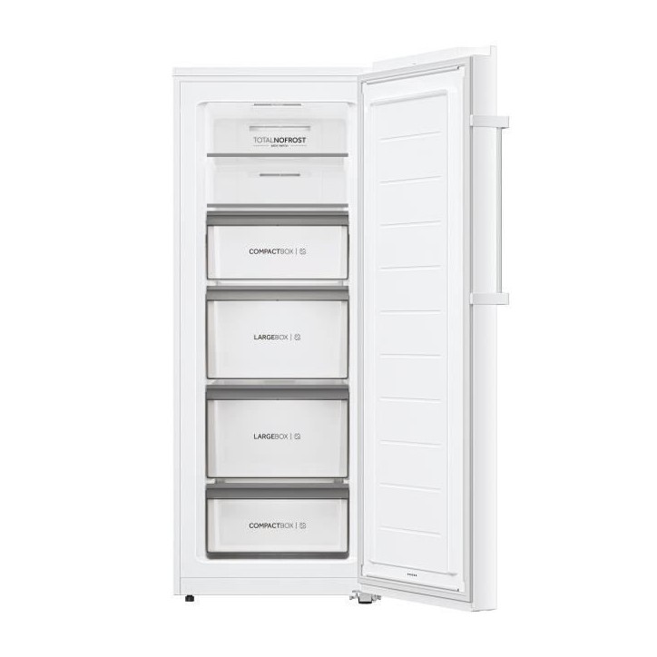 Congélateur armoire HAIER 226L - H4F226WEH1 - Series 3 - Total No Frost - Connectivité - classe E - blanc Congélateur armoire HAIER 226L - H4F226WEH1 - Series 3 - Total No Frost - Connectivité - classe E - blanc