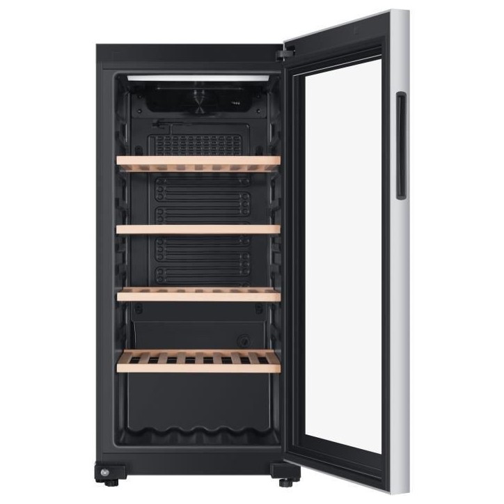 HAIER HWS116GAE - Cave a vin de vieillissement - Pose libre - 116 bouteilles H126.5 x L59,5 cm - Noir HAIER HWS116GAE - Cave a vin de vieillissement - Pose libre - 116 bouteilles H126.5 x L59,5 cm - Noir