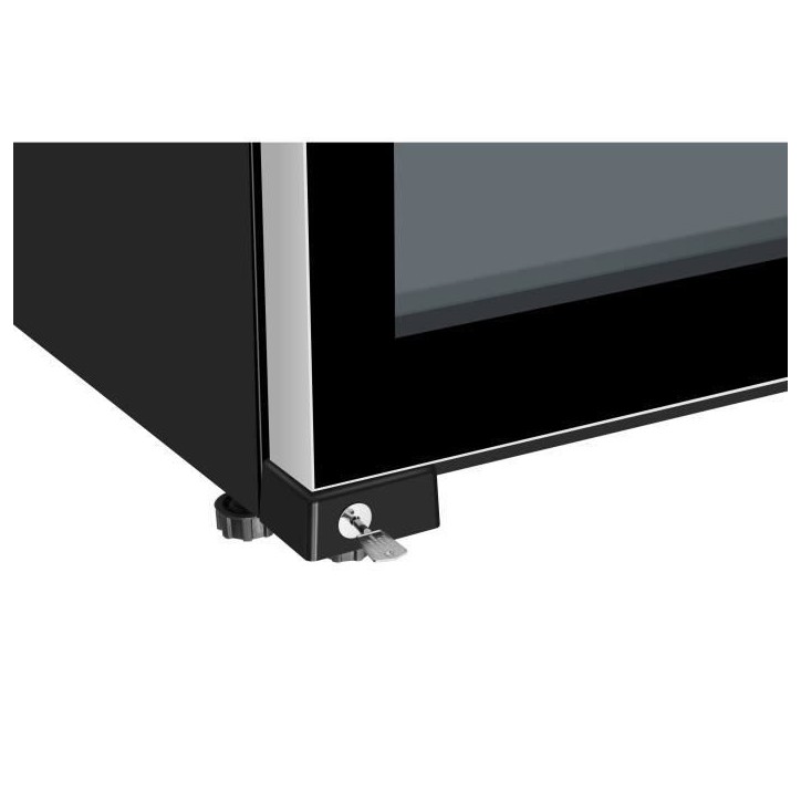 HAIER HWS116GAE - Cave a vin de vieillissement - Pose libre - 116 bouteilles H126.5 x L59,5 cm - Noir HAIER HWS116GAE - Cave a vin de vieillissement - Pose libre - 116 bouteilles H126.5 x L59,5 cm - Noir