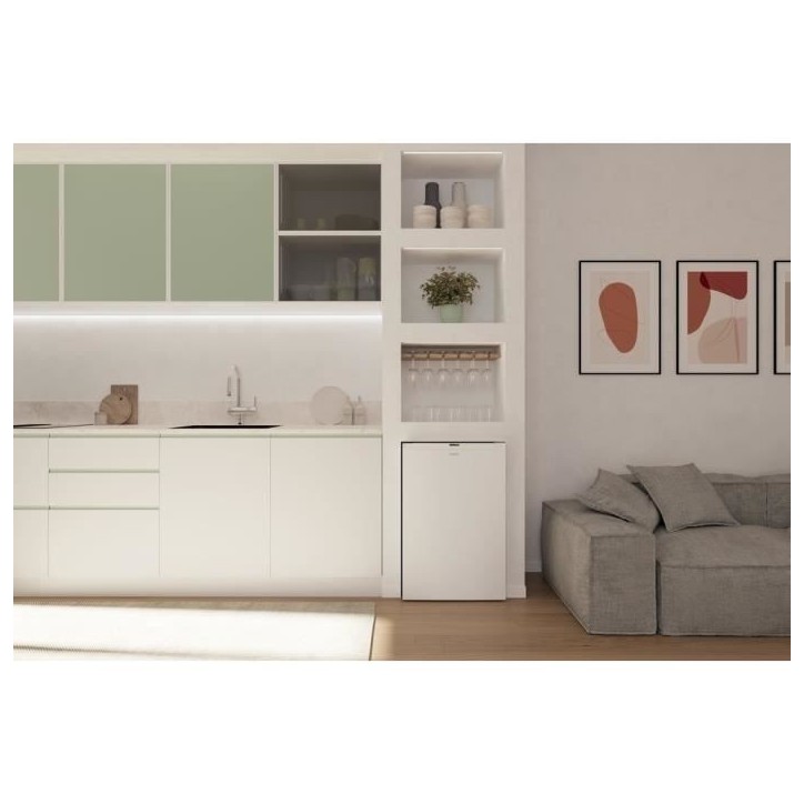 Congélteur Haier CNUQ2L58EW - Low Frost - Classe E - 37 dB(A) - 90 L - Autonomie 12h Congélteur Haier CNUQ2L58EW - Low Frost - Classe E - 37 dB(A) - 90 L - Autonomie 12h