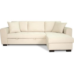 Canapé d'angle convertible réversible - 4 places - HAMILTON - Velour