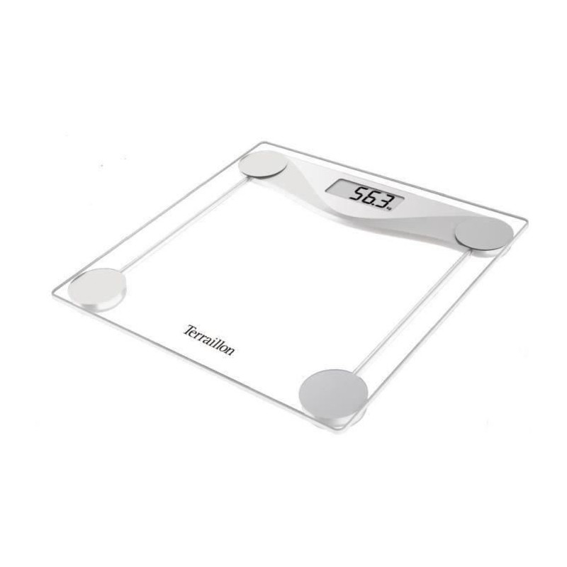 Pese-Personne Electronique Terraillon Tx5000 - Verre – 180 Kg Max