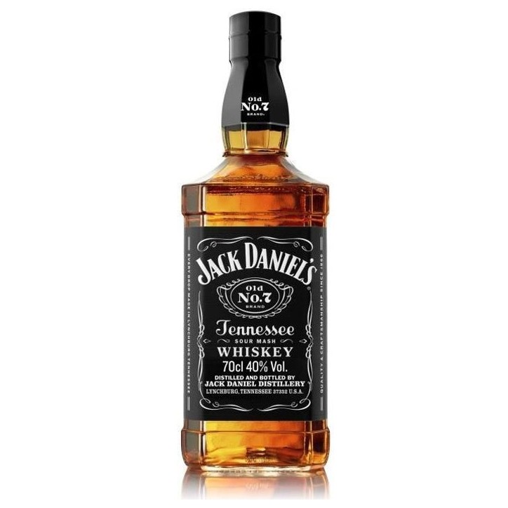 Jack Daniel's - Old N°7- Tennesse Whiskey - USA - 40% Vol. - 70 cl