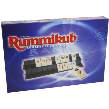 RUMMIKUB Chiffres, Jeu de societe de reflexion, Jeu de plateau type ed