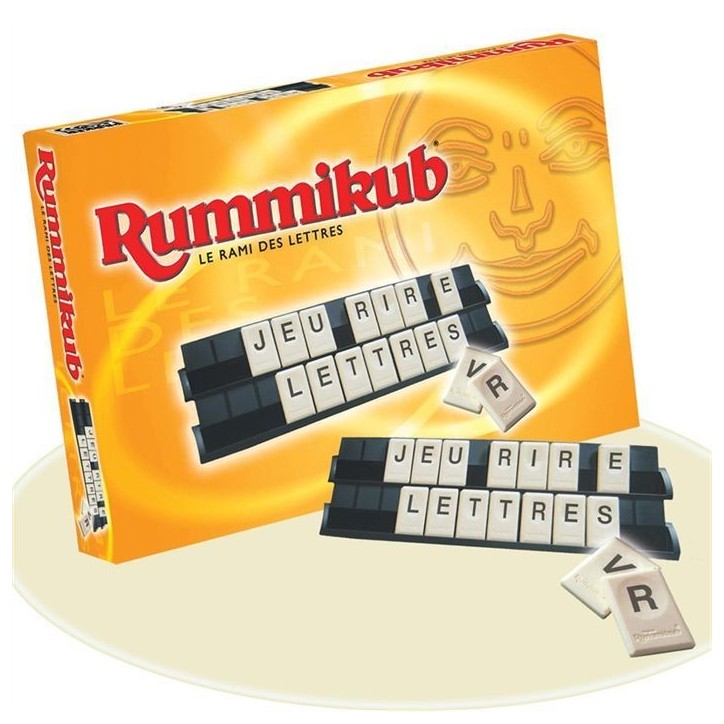 Rummikub Lettres, Jeu de société et de réflexion, Jeu éducatif, version française, Hasbro Gaming, Des 7 ans Rummikub Lettres, Jeu de société et de réflexion, Jeu éducatif, version française, Hasbro Gaming, Des 7 ans