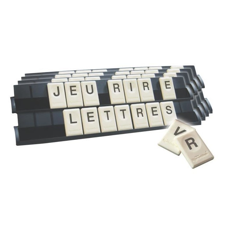 Rummikub Lettres, Jeu de société et de réflexion, Jeu éducatif, version française, Hasbro Gaming, Des 7 ans Rummikub Lettres, Jeu de société et de réflexion, Jeu éducatif, version française, Hasbro Gaming, Des 7 ans