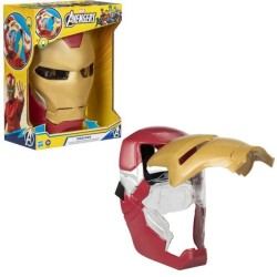 Masque électronique d'Iron Man a visiere mobile, avec effets lumineux