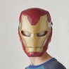 Masque électronique d'Iron Man a visiere mobile, avec effets lumineux