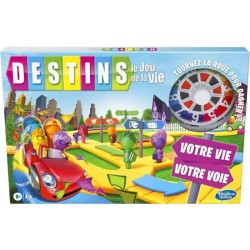 Destins Le jeu de la vie, Jeu de plateau pour la famille, 2 a 4 joueu
