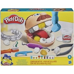 Play-Doh Cabinet dentaire pour enfants - 8 Pots de pâte a modeler ato