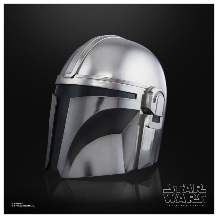 Casque électronique The Mandalorian, Casque premium pour cosplay, des 14 ans, Star Wars The Black Series Casque électronique The Mandalorian, Casque premium pour cosplay, des 14 ans, Star Wars The Black Series