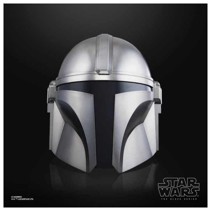 Casque électronique The Mandalorian, Casque premium pour cosplay, des 14 ans, Star Wars The Black Series Casque électronique The Mandalorian, Casque premium pour cosplay, des 14 ans, Star Wars The Black Series