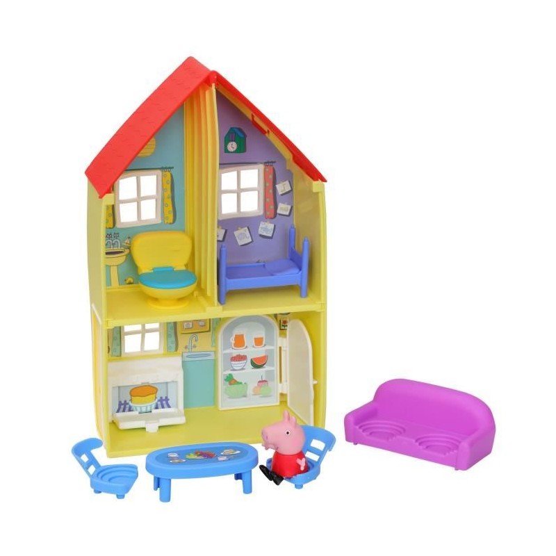 Peppa Pig La maison familiale de Peppa, Jouet pour enfants d'âge pré Peppa Pig La maison familiale de Peppa, Jouet pour enfants d'âge pré