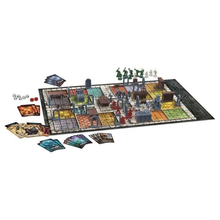 Heroquest Systeme de Jeu, Jeu d'aventures fantastiques styles donjon, Jeu de société, A partir de 14 Ans, 2 a 5 Joueurs Heroquest Systeme de Jeu, Jeu d'aventures fantastiques styles donjon, Jeu de société, A partir de 14 Ans, 2 a 5 Joueurs