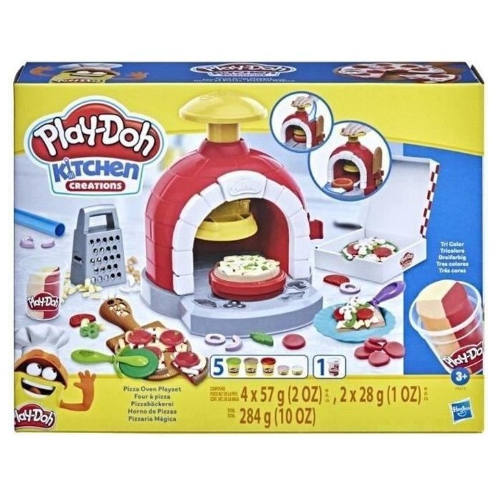 Play-Doh Four a pizza, Pâte a modeler, Machine a café jouet pour enfants des 3 ans, Kitchen Creation Play-Doh Four a pizza, Pâte a modeler, Machine a café jouet pour enfants des 3 ans, Kitchen Creation