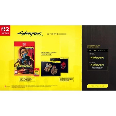 CYBERPUNK 2077 : Ultimate Edition - Jeu Nintendo Switch 2