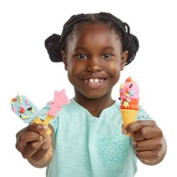 Play-Doh Peppa et le camion de glaces, figurines Peppa et George, 5 p