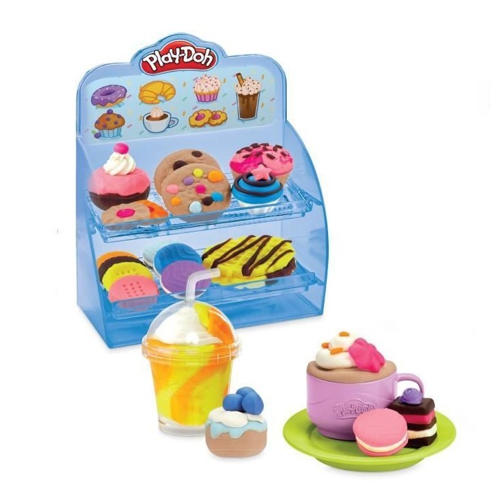 Play-Doh Mon super café, Pâte a modeler, Machine a café jouet pour enfants des 3 ans, Kitchen Creation
