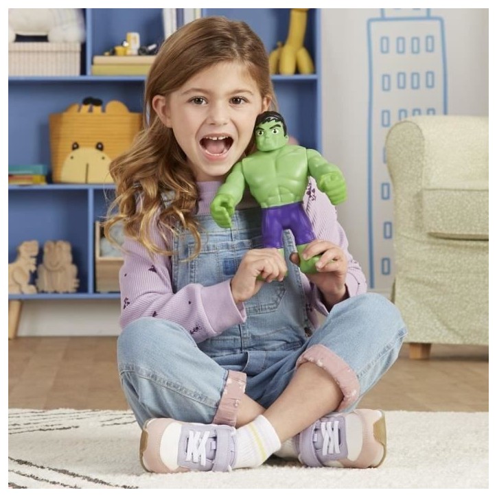 Figurine géante Hulk de 22,5 cm - Marvel Spidey et ses Amis Extraordinaires - HASBRO Figurine géante Hulk de 22,5 cm - Marvel Spidey et ses Amis Extraordinaires - HASBRO