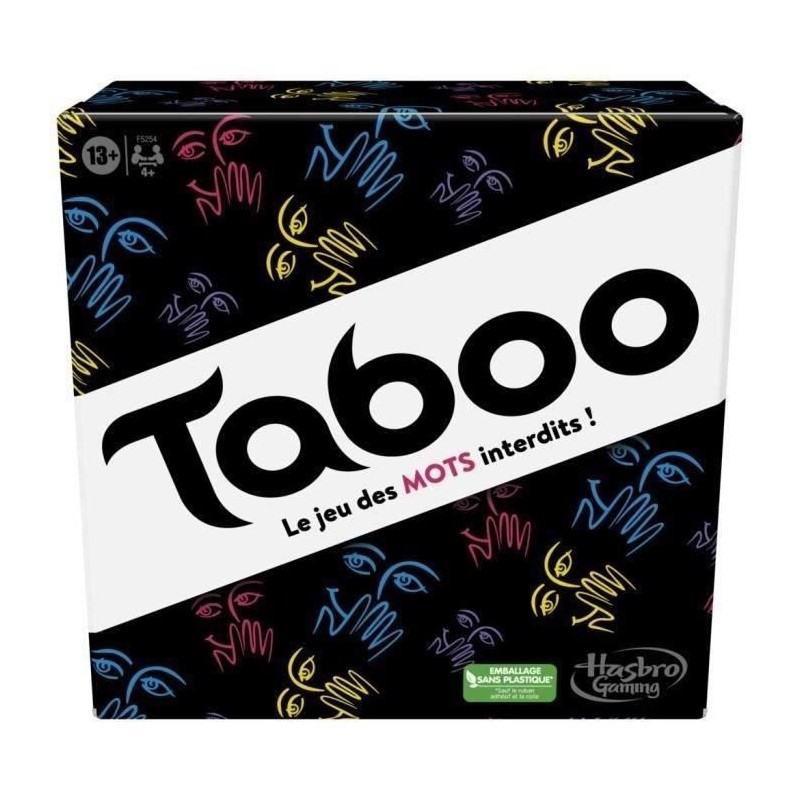 Taboo Classique, Jeu de société, Le jeu des mots interdits, pour ado Taboo Classique, Jeu de société, Le jeu des mots interdits, pour ado
