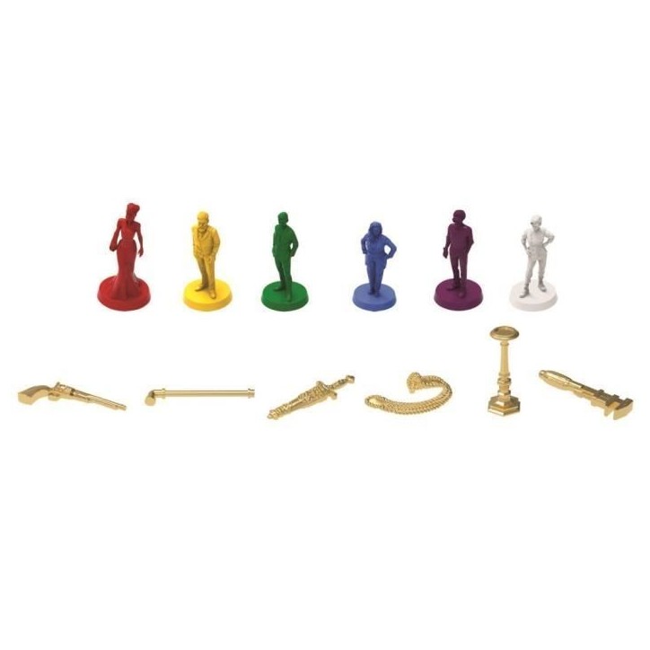 Cluedo Classic, nouvelle version, Jeu de société de réflexion et stratégie, Des 8 ans Cluedo Classic, nouvelle version, Jeu de société de réflexion et stratégie, Des 8 ans