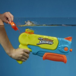Nerf Super Soaker Wave Spray, pistolet a eau, la buse rotative crée d