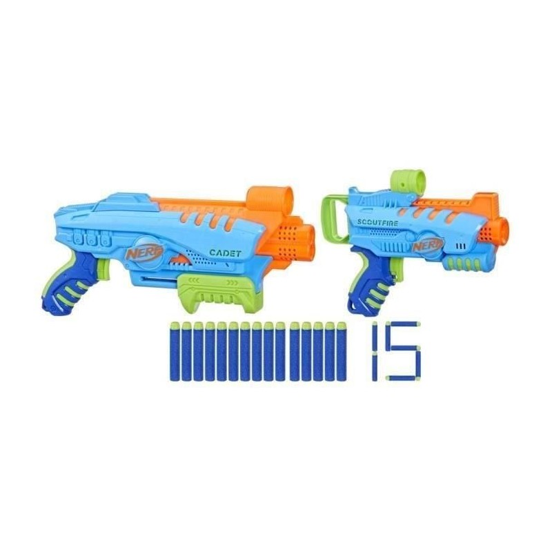 Jeu de tir - NERF - Nerf Elite Jr Ultimate Starter Set - Mixte - Multi Jeu de tir - NERF - Nerf Elite Jr Ultimate Starter Set - Mixte - Multi