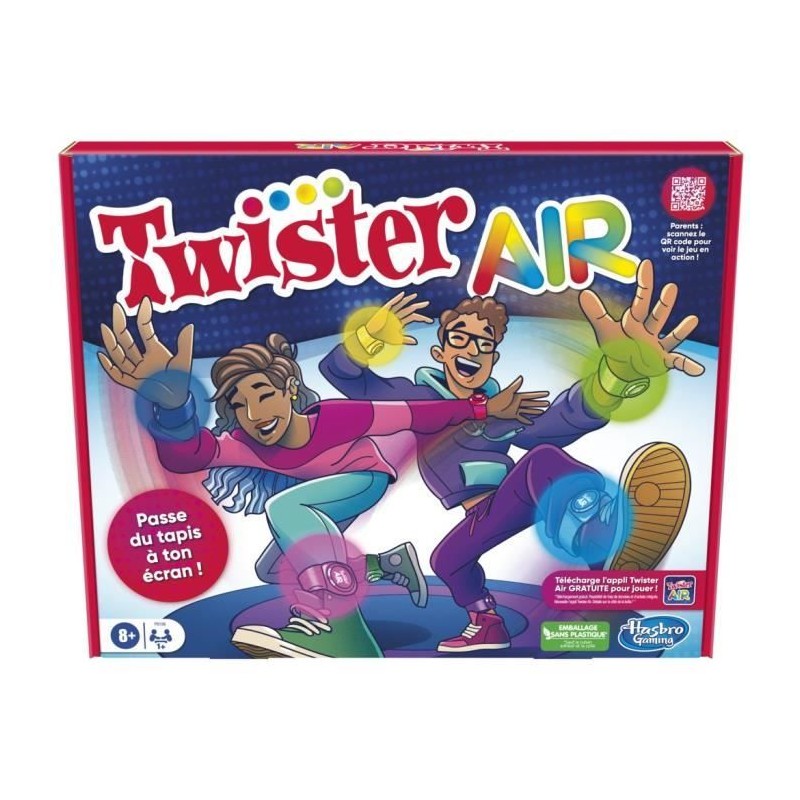 Twister Air, jeu Twister avec appli RA, se connecte aux smartphones et Twister Air, jeu Twister avec appli RA, se connecte aux smartphones et