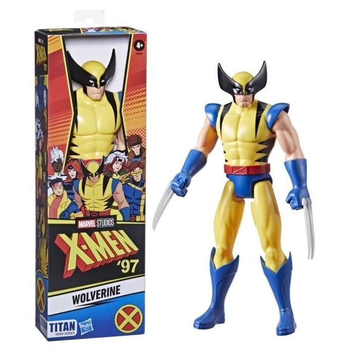 Figurine Wolverine - HASBRO - Titan Hero Series - 28,5 cm - Jouet X-Men pour enfants Figurine Wolverine - HASBRO - Titan Hero Series - 28,5 cm - Jouet X-Men pour enfants