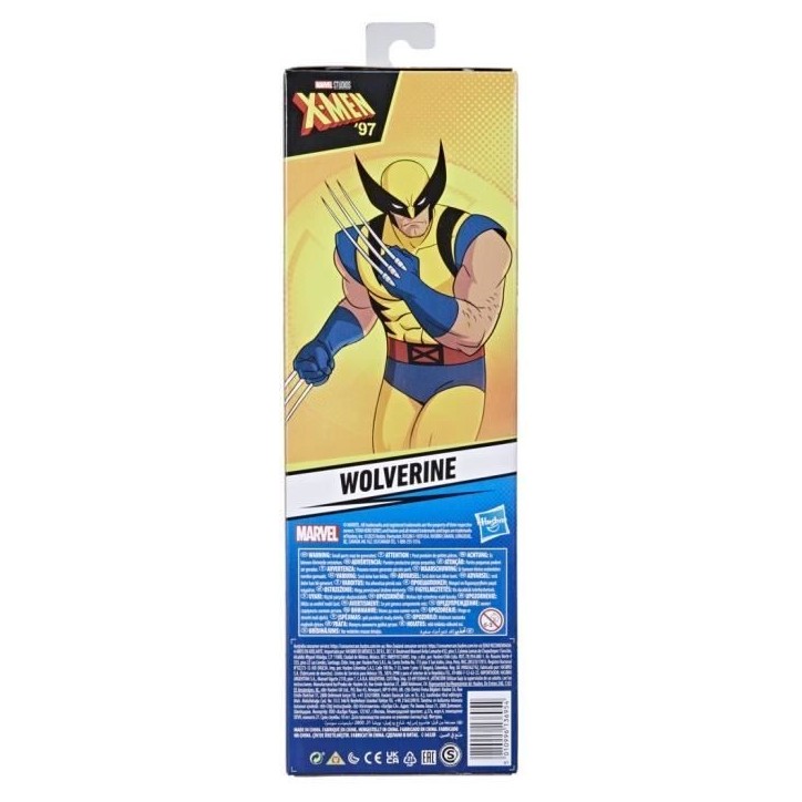 Figurine Wolverine - HASBRO - Titan Hero Series - 28,5 cm - Jouet X-Men pour enfants Figurine Wolverine - HASBRO - Titan Hero Series - 28,5 cm - Jouet X-Men pour enfants