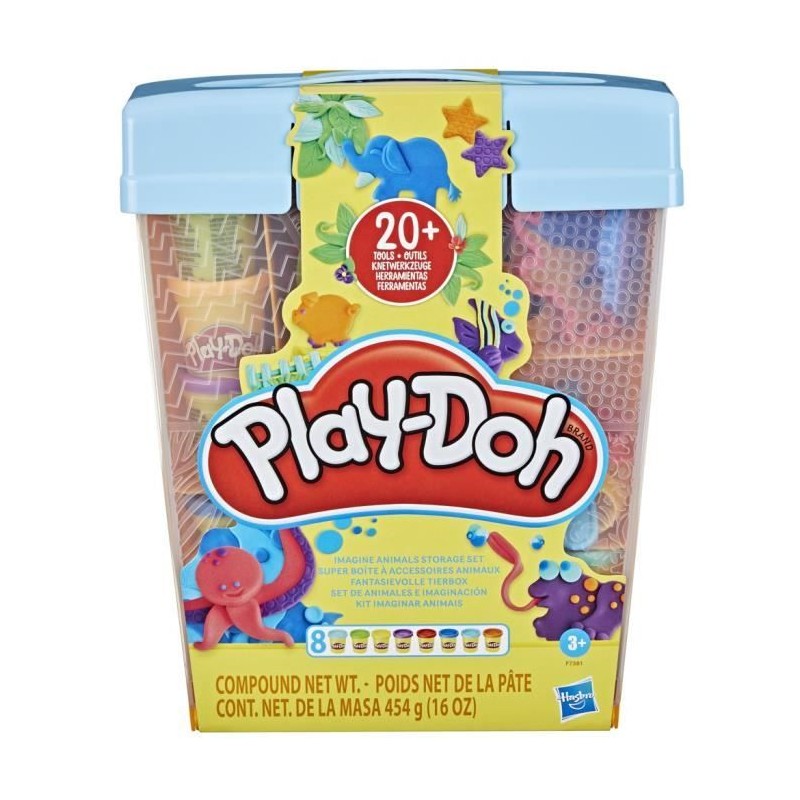 Play-Doh Super Boîte a accessoires Animaux, jouets et pâte a modeler Play-Doh Super Boîte a accessoires Animaux, jouets et pâte a modeler