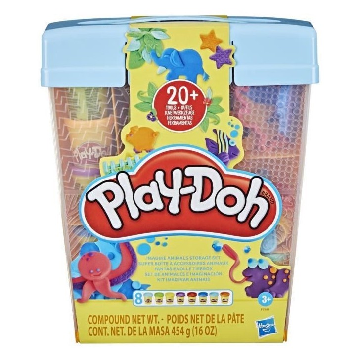 Play-Doh Super Boîte a accessoires Animaux, jouets et pâte a modeler pour enfants Play-Doh Super Boîte a accessoires Animaux, jouets et pâte a modeler pour enfants