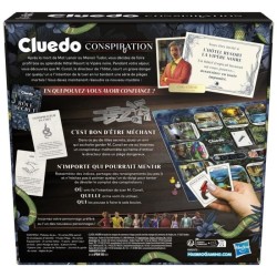 Cluedo Conspiration, jeu de société, 4 a 10 joueurs, a partir de 14