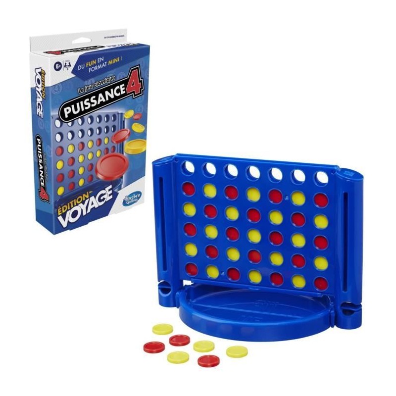 Puissance 4 Voyage, jeu de société de voyage pour 2 joueurs, jeu de Puissance 4 Voyage, jeu de société de voyage pour 2 joueurs, jeu de