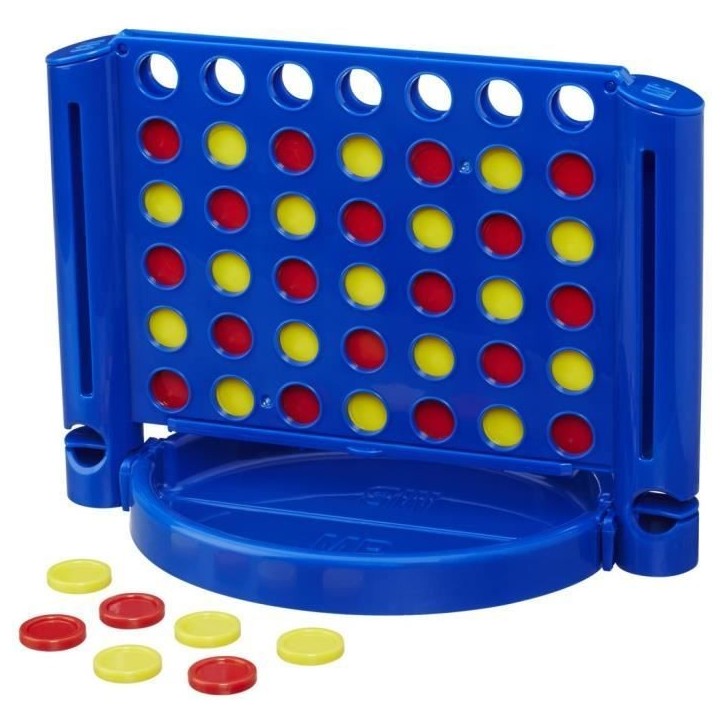 Puissance 4 Voyage, jeu de société de voyage pour 2 joueurs, jeu de voyage, Des 6 ans, Hasbro Gaming Puissance 4 Voyage, jeu de société de voyage pour 2 joueurs, jeu de voyage, Des 6 ans, Hasbro Gaming