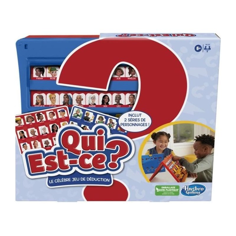Qui est-ce ? classique, jeu de plateau pour enfants a partir de 6 an Qui est-ce ? classique, jeu de plateau pour enfants a partir de 6 an