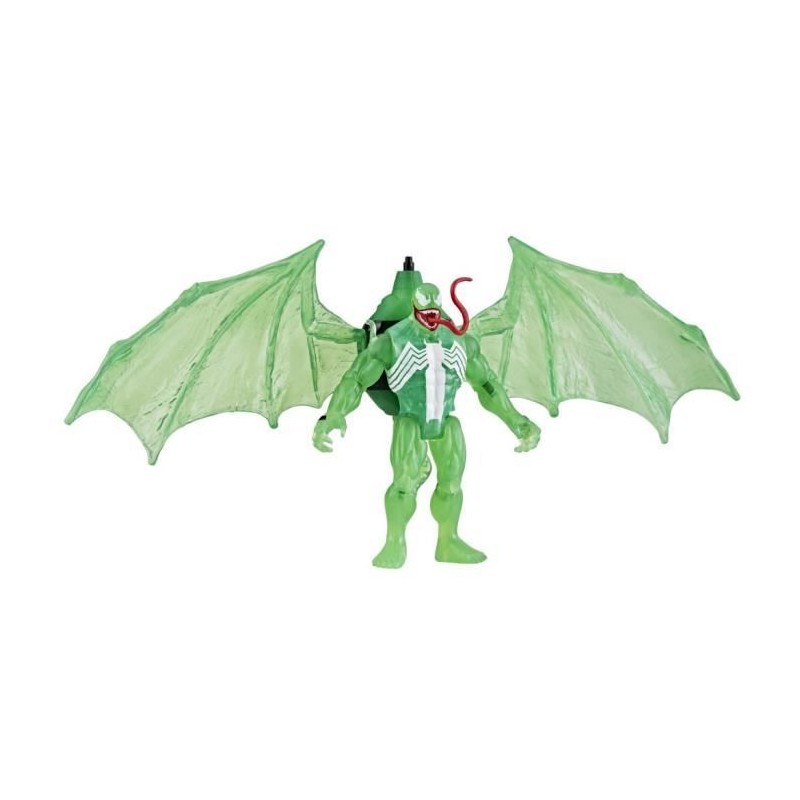 Figurine Green Symbiote Hydro-Ailes, figurine de 10 cm avec véhicule Figurine Green Symbiote Hydro-Ailes, figurine de 10 cm avec véhicule