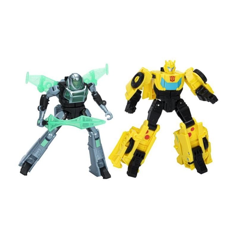 Figurines Cyber-Combiner Bumblebee et Mo Malto, jouets interactifs pou Figurines Cyber-Combiner Bumblebee et Mo Malto, jouets interactifs pou