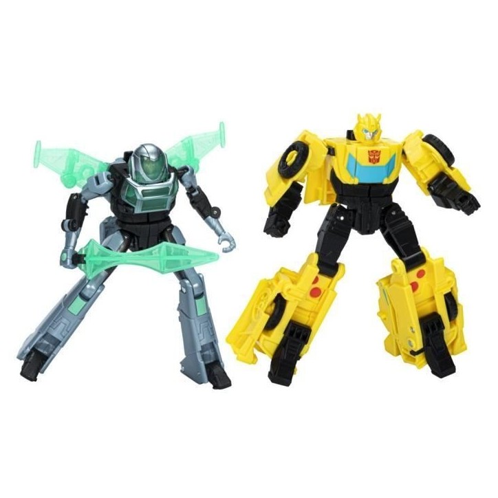 Figurines Cyber-Combiner Bumblebee et Mo Malto, jouets interactifs pour filles et garçons,Transformers EarthSpark, des 6 ans Figurines Cyber-Combiner Bumblebee et Mo Malto, jouets interactifs pour filles et garçons,Transformers EarthSpark, des 6 ans
