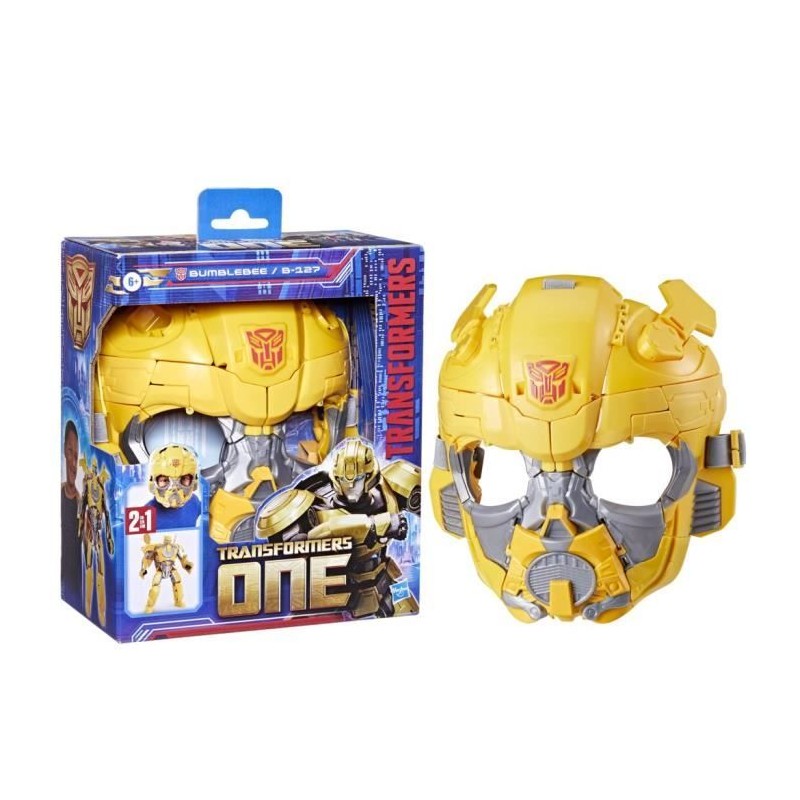 Figurine 2-en-1 Bumblebee B-127 de 25 cm, Transformers One se convert Figurine 2-en-1 Bumblebee B-127 de 25 cm, Transformers One se convert