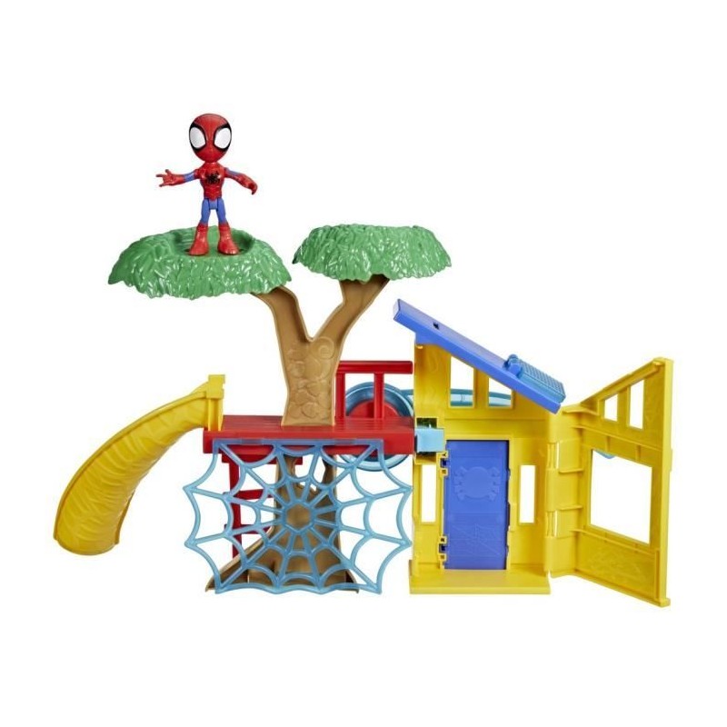 Spidey Coffret Aire de jeu Spidey, avec figurine Spidey de 10 cm, des Spidey Coffret Aire de jeu Spidey, avec figurine Spidey de 10 cm, des