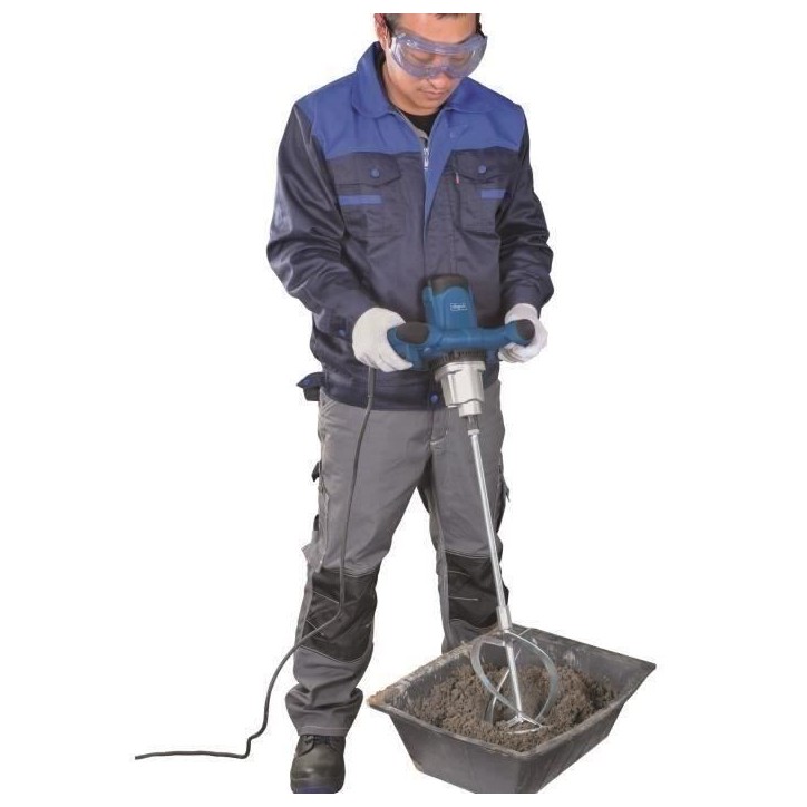 Malaxeur de mortier et peinture SCHEPPACH PM1200 - 1200 W - 2 turbines - Vitesse variable Malaxeur de mortier et peinture SCHEPPACH PM1200 - 1200 W - 2 turbines - Vitesse variable