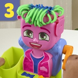 Play-Doh Salon de coiffure, coffret de pâte a modeler avec 6 pots, de