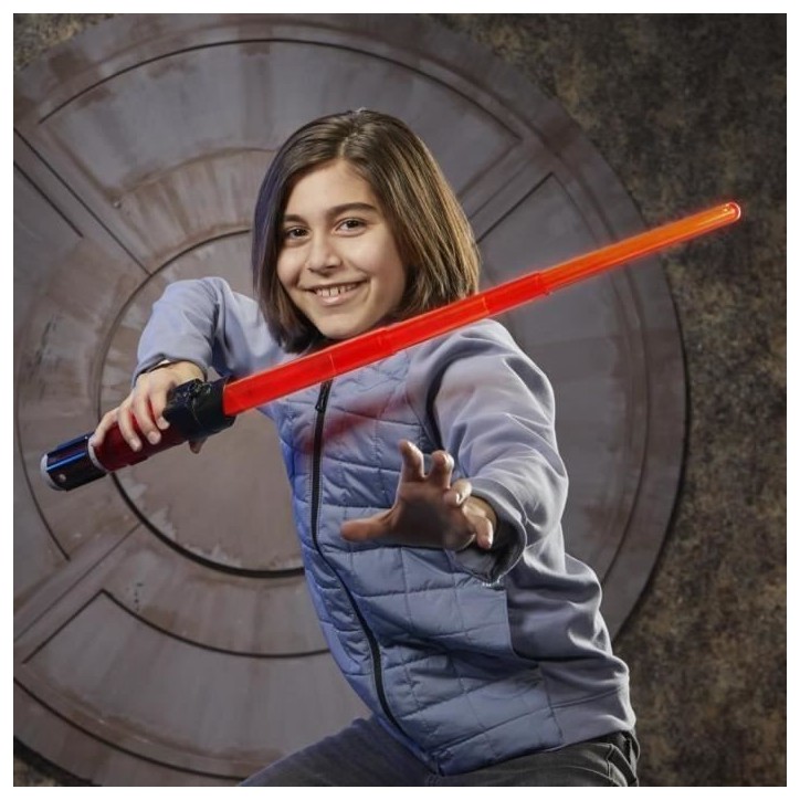 Sabre laser électronique Dark Vador, Star Wars Lightsaber Forge Kyber Core, jouets enfant, des 4 ans
