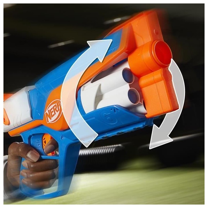 NERF blaster Agility N Series, 12 fléchettes Nerf N1 uniquement pour les blasters Nerf N Series, barillet 6 fléchettes, jeux d NERF blaster Agility N Series, 12 fléchettes Nerf N1 uniquement pour les blasters Nerf N Series, barillet 6 fléchettes, jeux d