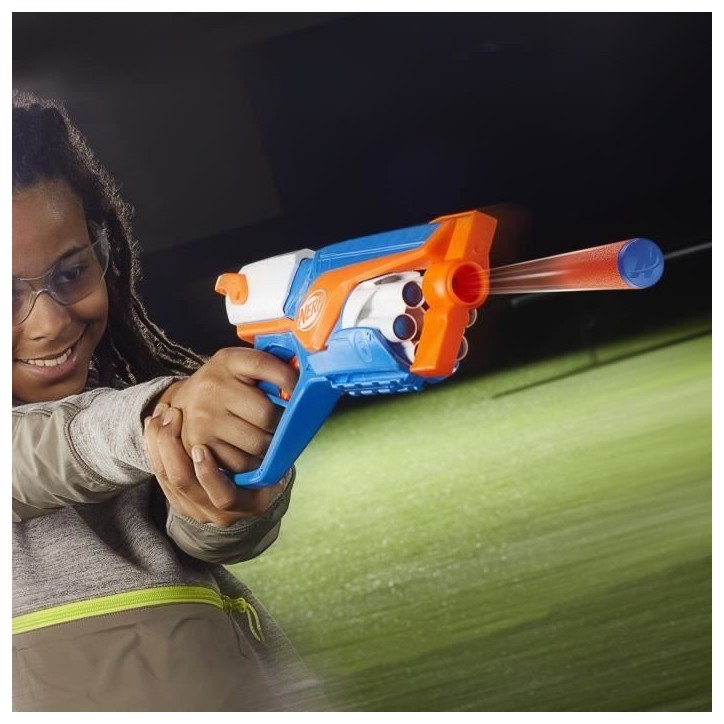 NERF blaster Agility N Series, 12 fléchettes Nerf N1 uniquement pour les blasters Nerf N Series, barillet 6 fléchettes, jeux d NERF blaster Agility N Series, 12 fléchettes Nerf N1 uniquement pour les blasters Nerf N Series, barillet 6 fléchettes, jeux d