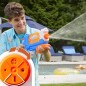 Nerf Super Soaker Flip Fill, Pistolet a eau avec 4 styles de jet, remplissage rapide, capacité de 887 mL d'eau, jouets des 6
