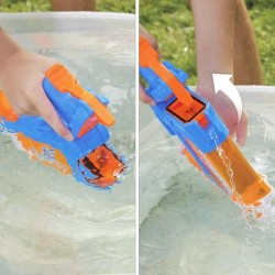 Nerf Super Soaker Flip Fill, Pistolet a eau avec 4 styles de jet, rem
